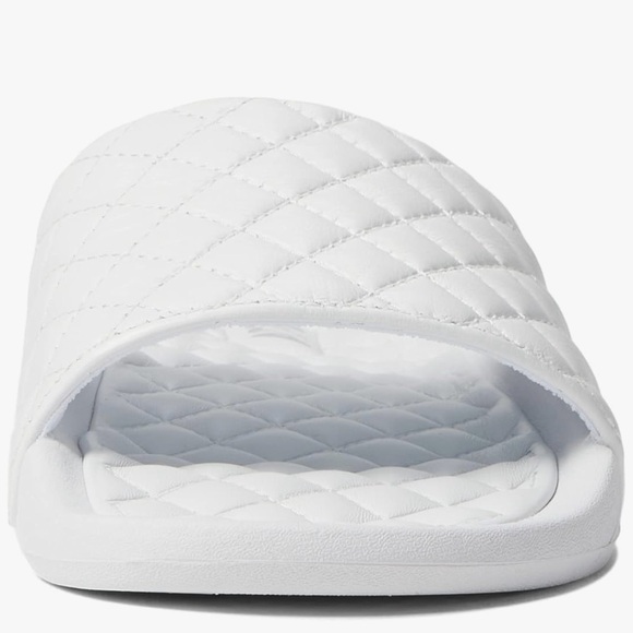 NIB APL MENS LUXURY PRISTINE WHITE LUSSO SLIDES SIZE 14 - Picture 9 of 9